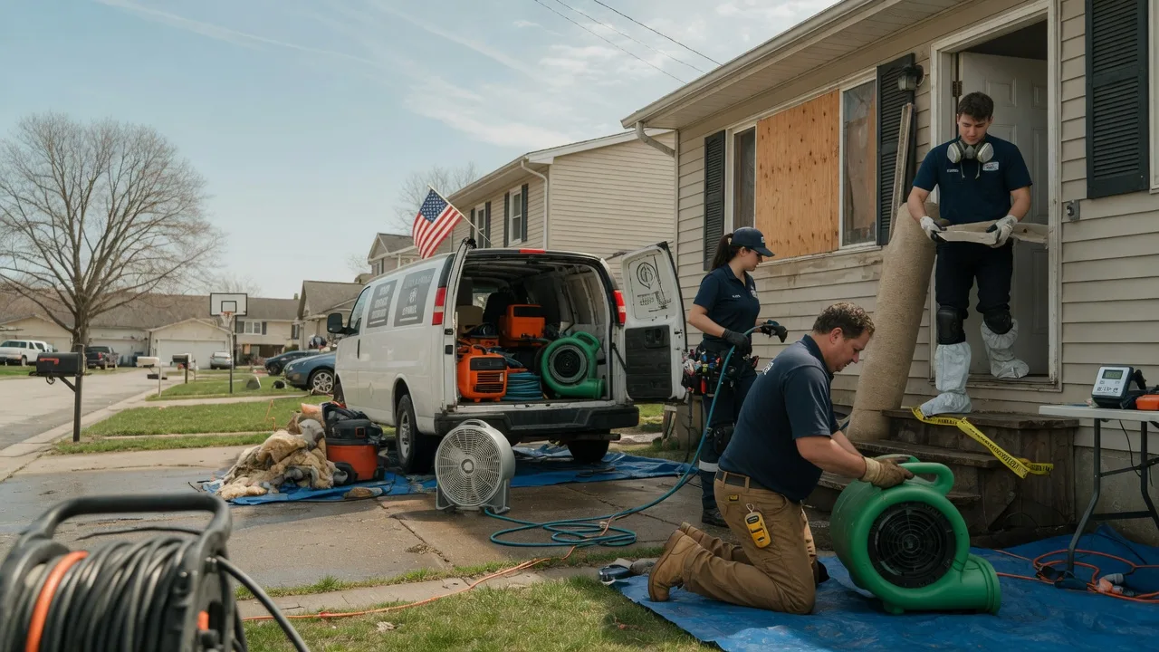 Water Damage Restoration in Cutler, IL near me